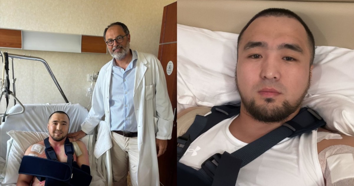 "Карьерасын аяқтады дегендерге сәлем": Елдос Сметов Италияда жасалған отасынан кейінгі жағдайын айтты
