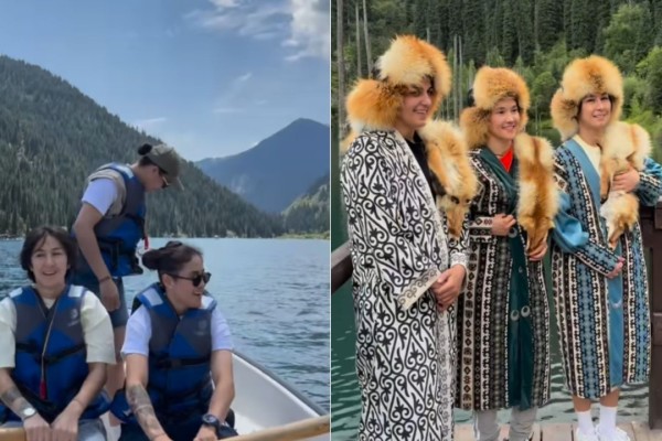 "Өзімізді ханшайымдай сезіндік": Назым Қызайбай түрік құрбысымен бірге ерекше видео жариялады (ВИДЕО)