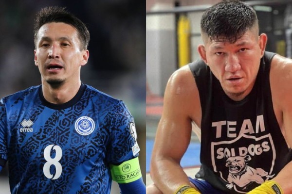 "Әлсіздерді ренжітпеймін": файтер Қуат Хамитов футболшы Асхат Тағыбергенді келемеждеді