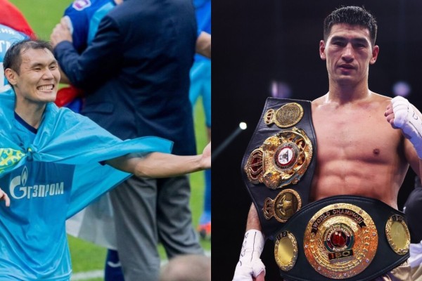 Қазақ футболшысы бокстан абсолютті әлем чемпионының құйрығынан бір тепті (ВИДЕО)