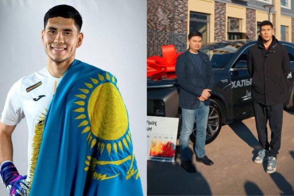 "Қайратқа" тарихи жеңісті сыйлаған Темірланға көлік сыйлады (ВИДЕО)