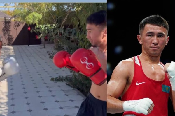 Махмұд Сабырхан ағасына боксты үйретемін деп төпелеп тастады (ВИДЕО)