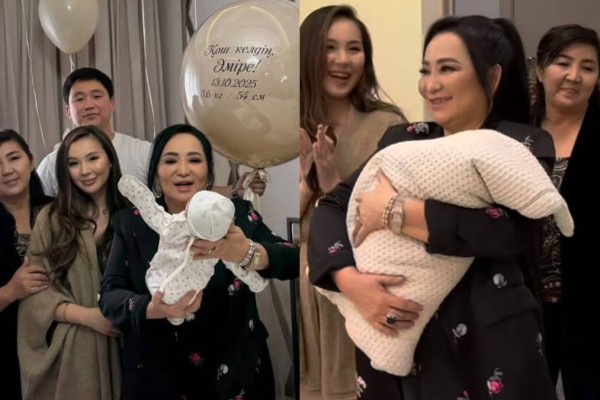 "Келіп ала береді": Гүлзира Айдарбекова немересін құдағиынан қызғанып, жақтырмай қалды