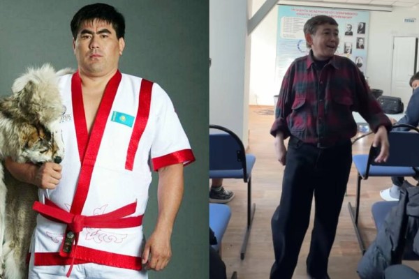 Балуан Бейбіт Ыстыбаев танымал блогерді көкпардағы серкедей тартқылап тастады (ВИДЕО)