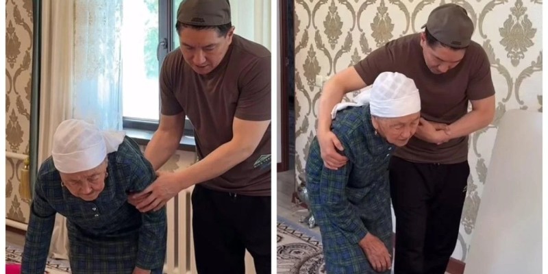 "Жүрегіңді сыздатады": Сәкен Майғазиевтің анасы немересінің тойына қатыса алмайтын болды (видео)