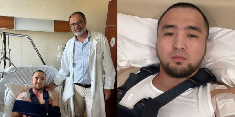 "Карьерасын аяқтады дегендерге сәлем": Елдос Сметов Италияда жасалған отасынан кейінгі жағдайын айтты