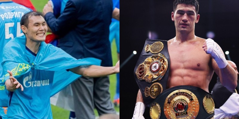 Қазақ футболшысы бокстан абсолютті әлем чемпионының құйрығынан бір тепті (ВИДЕО)