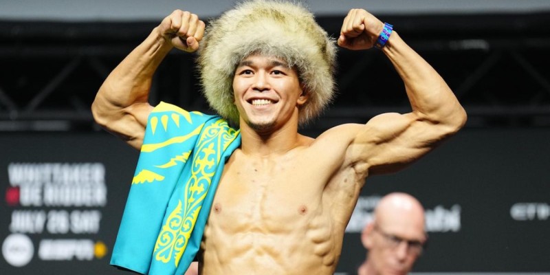 Асу Алмабаевтың UFC-дегі жекпе-жегін қайдан көруге болады?