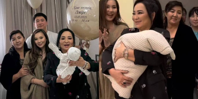 "Келіп ала береді": Гүлзира Айдарбекова немересін құдағиынан қызғанып, жақтырмай қалды