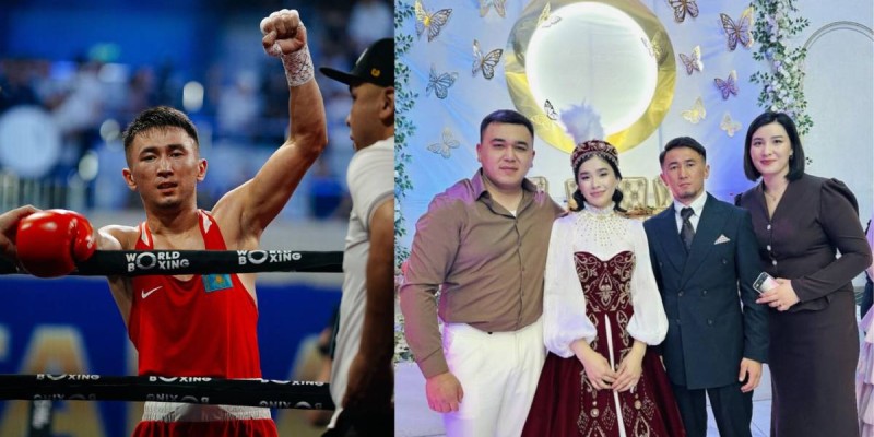 Махмұд Сабырханның екінші некесі: Халық боксшыны "оңдырмады" (ФОТО)