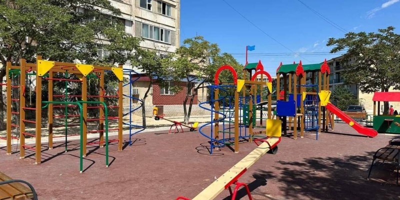 Ақтауда 80 жаңа ойын алаңы мен 50 спорт алаңы бой көтеріп жатыр