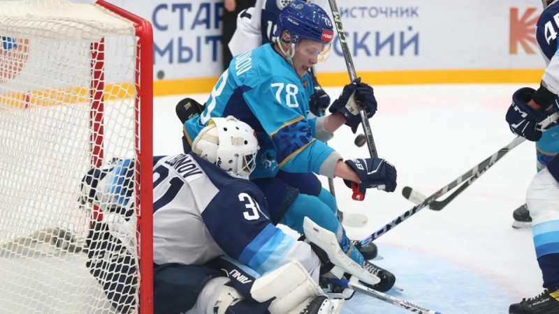 "Барыс" хоккей клубы қарсыласына 0:7 есебімен жеңіліп қалды