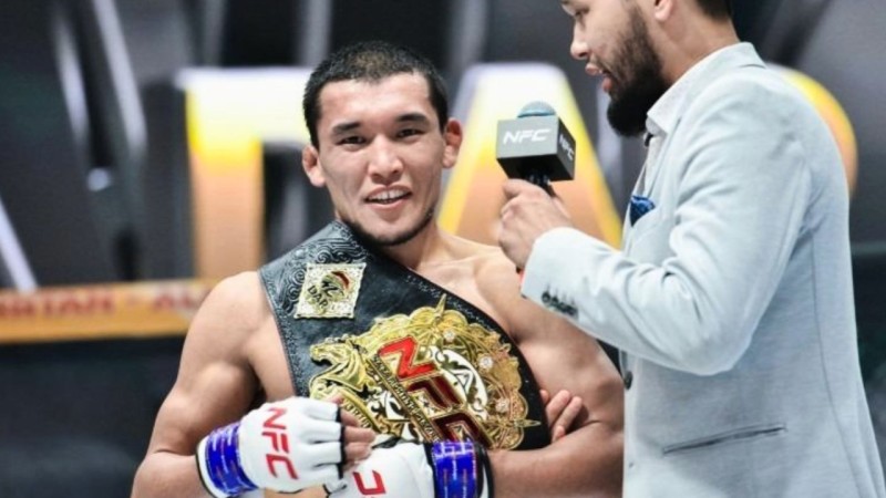 Қазақ батыры әйгілі UFC-дің жобасында өзбек жауынгеріне қарсы шығады
