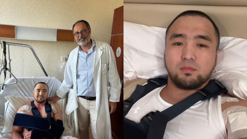 "Карьерасын аяқтады дегендерге сәлем": Елдос Сметов Италияда жасалған отасынан кейінгі жағдайын айтты