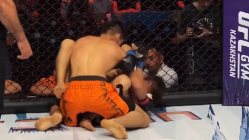 Қажымұқан жеңіліп көрмеген өзбек жауынгерін сұлатып түсірді (ВИДЕО)