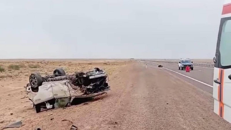 Шавкат Рахмоновтың жұбайы мен ұлы апатқа ұшыраған көліктің видеосы жарияланды