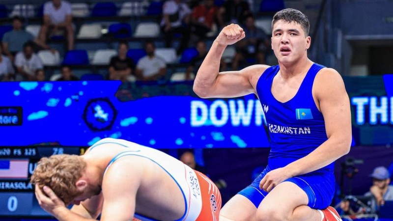 Қазақ балуандары әлем чемпионатының жалпыкомандалық есебінде топ жарды