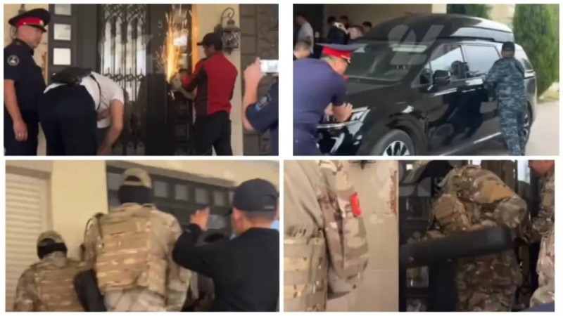 Полиция экс-президенттің отбасын үйінен күштеп шығарды (ВИДЕО)