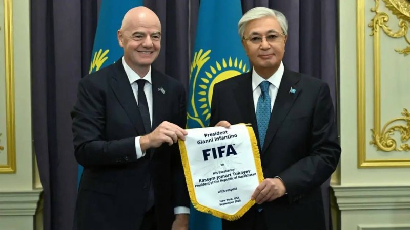 Қасым-Жомарт Тоқаев АҚШ-та ФИФА президентімен кездесті