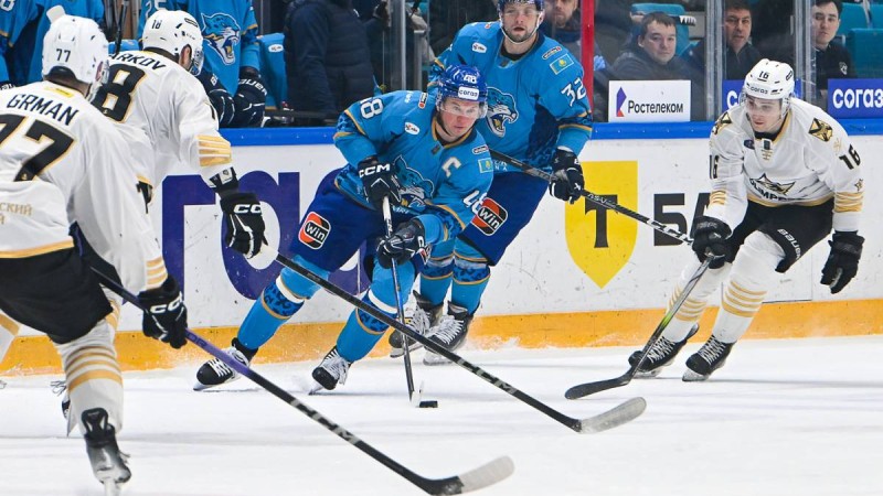 "Барыс" хоккей клубы өз мұз айдынында ірі есеппен жеңіске жетті