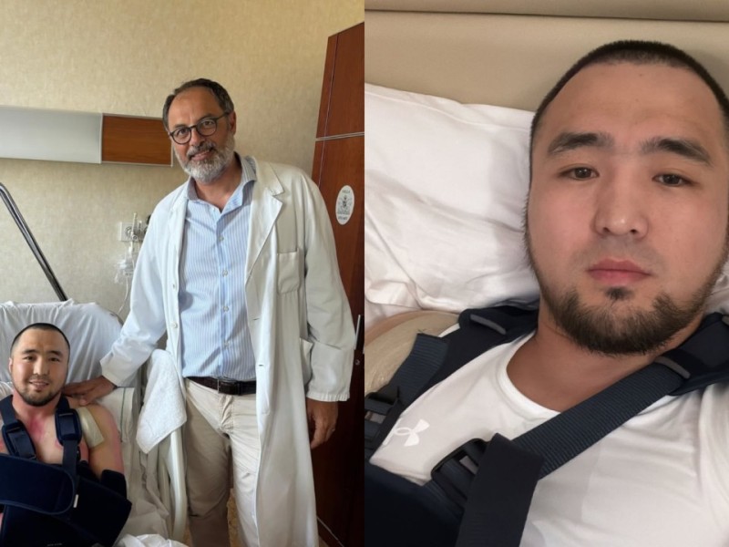 "Карьерасын аяқтады дегендерге сәлем": Елдос Сметов Италияда жасалған отасынан кейінгі жағдайын айтты