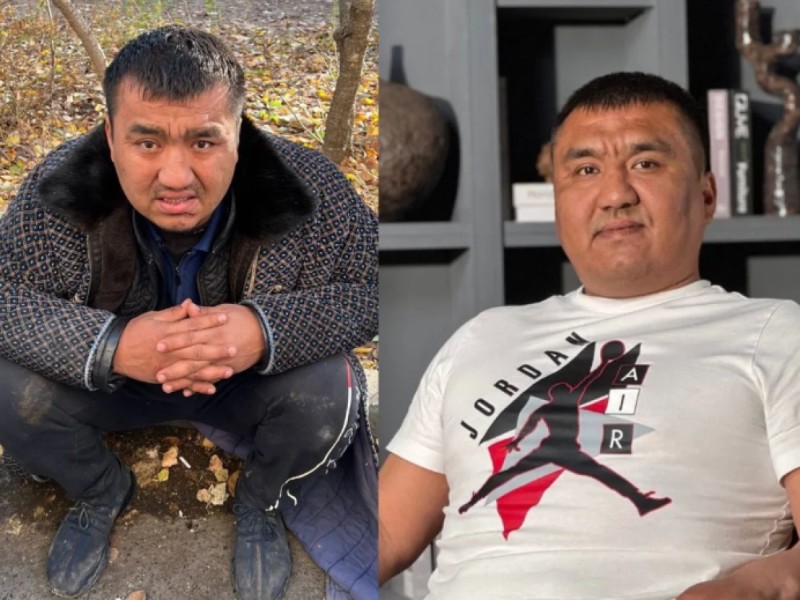 "Арақты қалай қойдың?": Алмас Өтешов ішкілікке салынған кезі мен қазіргі кейпін көрсетті (фото)