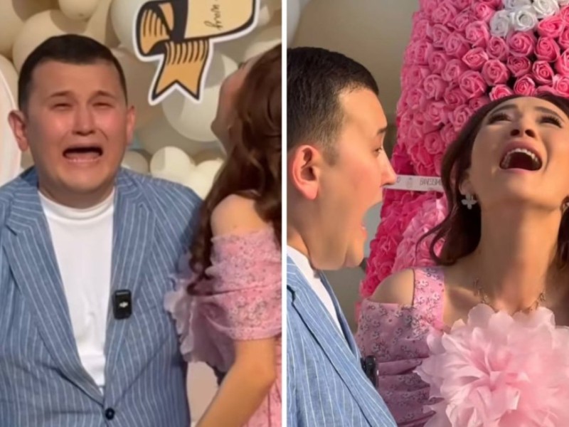 «Біз сені күтеміз»: 10 жыл бала сүйе алмаған Елдос «Колобок» сәбилі болатынын айтып жылады (ВИДЕО)