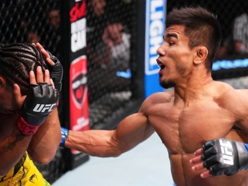 Асу Алмабаевтан қашқан өзбек жауынгері UFC-ден шеттетілді