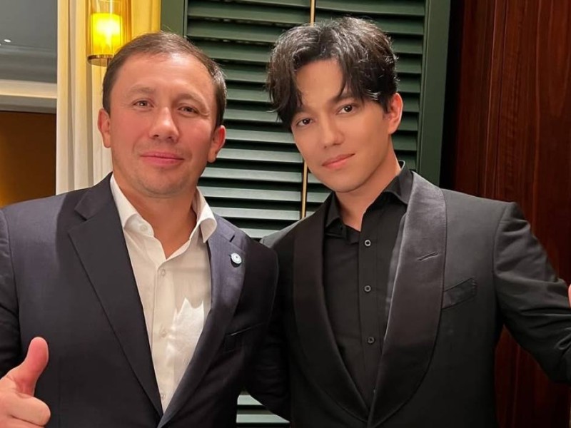 Димаш Құдайберген Головкинге қатысты қуанышты жаңалығын паш етті (ФОТО)