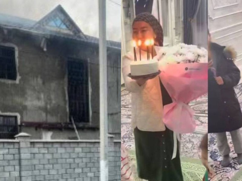 "Соңғы туған күні": Өрттен қаза болған келіншектің соңғы видеосы елді жылатты (ВИДЕО)