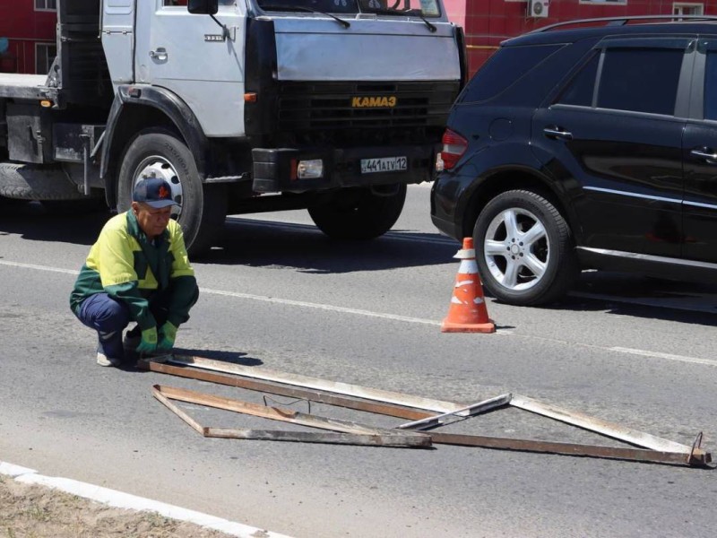Ақтаудың орталық көшелеріне 19 мың шаршы метр асфальт төселді