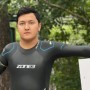 Қарағандылық параспортшы Балқаш көлін тоқтамай 13 сағатта жүзіп өтті