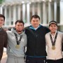 Экс-депутат Руслан Берденов чемпиондармен бірге көзге түсті (ФОТО)