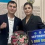 5 баланың анасы Әйгерім Сәттібаеваға 1 миллион теңге сыйақы табысталды